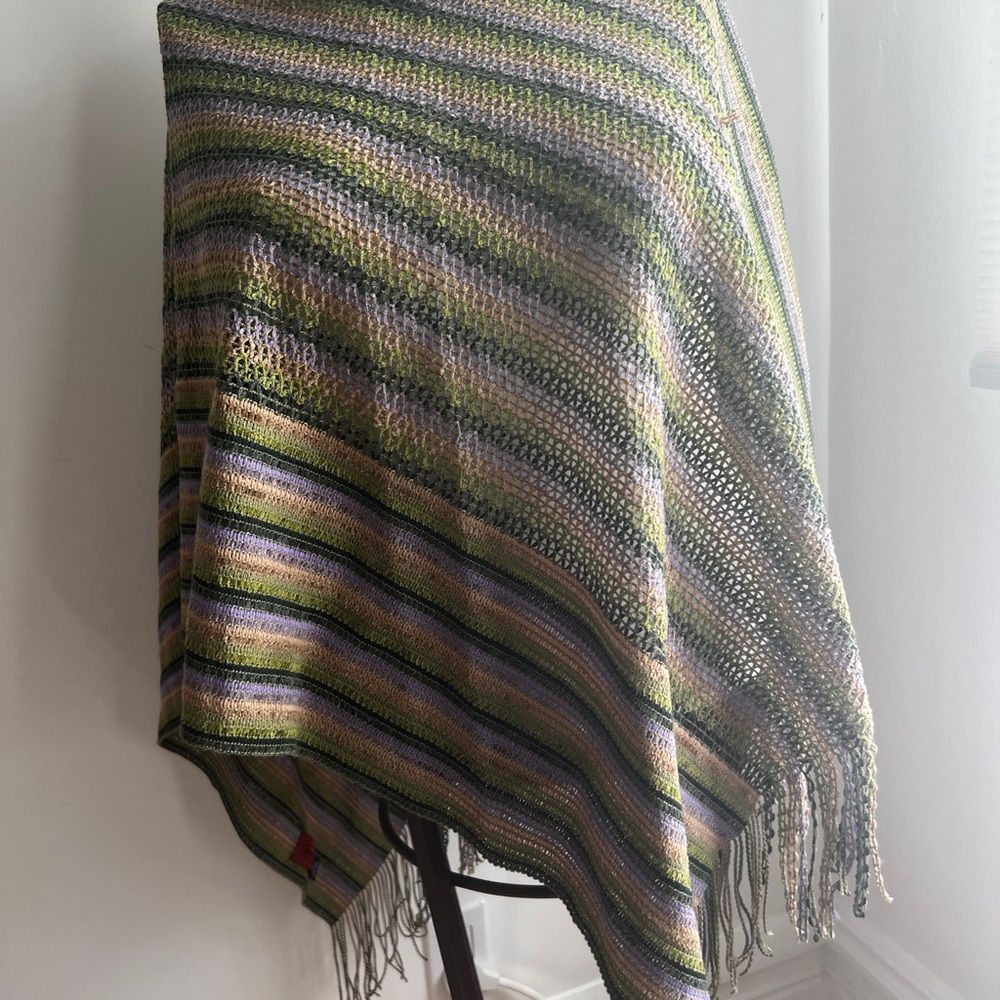 Missoni Multicolor Knit Shawl
